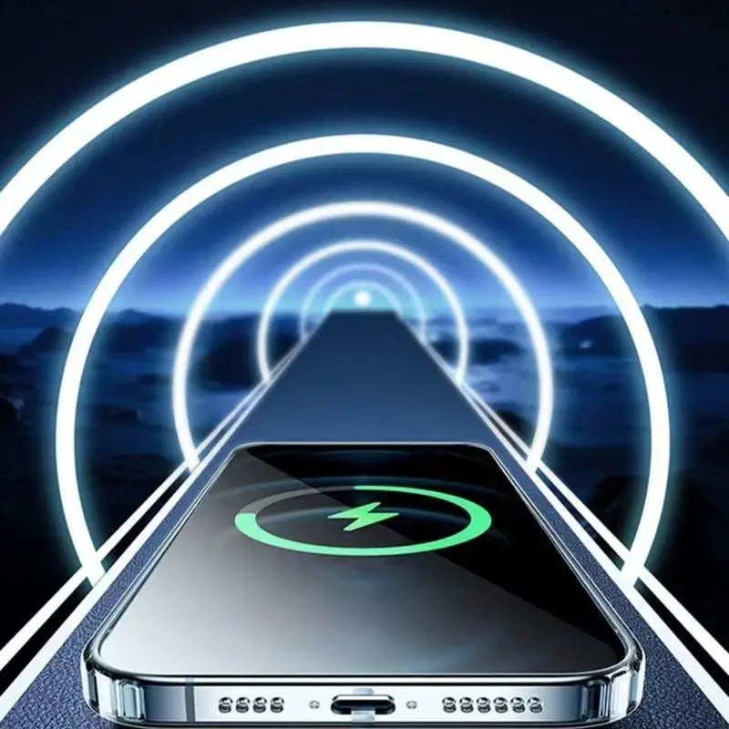 Original For Magsafe Magnetic Wireless Charging Case For iPhone 16 15 14 13 12 11 Pro Max Plus HD Clear Hard Cover