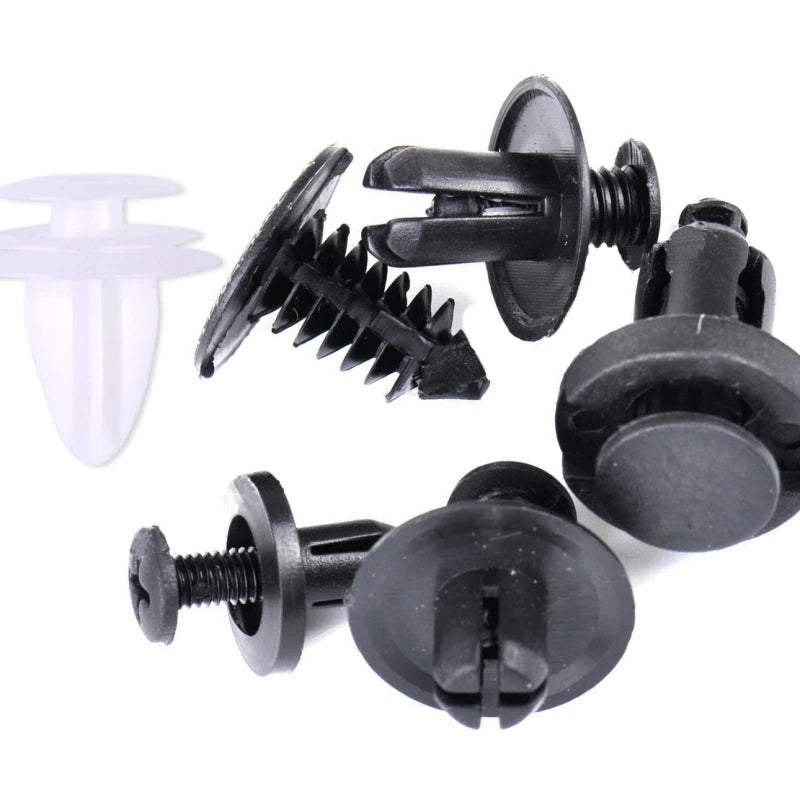 GM Rivet OPP Bag Or Box 6 Kinds of Auto Parts Quick Fastening Plastic Buckle 100 Pieces Mixed