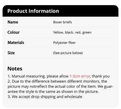 4-piece men's printed letter underwear beach shorts comfortable breathable teenagers plus size underwear up to 6XL.