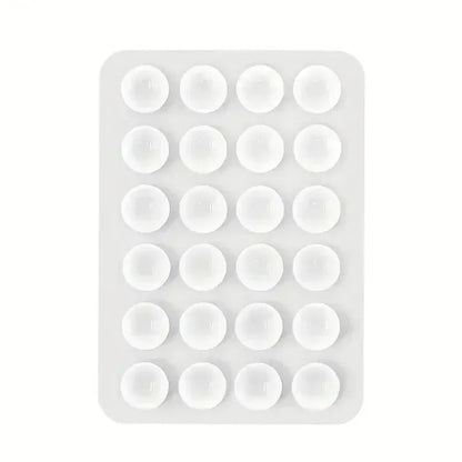 Phone Silicone Suction Cup Holder Multifunctional Suction Cup Wall Stand Square Anti-Slip Single-Sided Case Mount Back Sticker