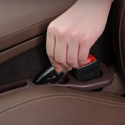 2Pcs Car Seat Gap Filler Seat Crevice Storage Box Bag Between Seats Console Organizer Decoration Interior Auto Accessories